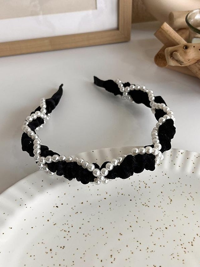 Women's Headbands Headband For Daily Date Pearl Fabric 36# 19094 21# 17380D 20# 18161D - LuckyFash™