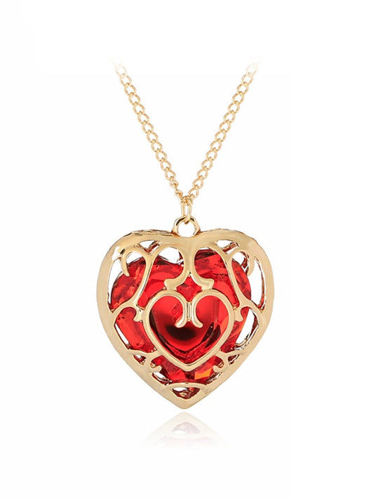 Women's necklace Chic & Modern Street Heart Necklaces / Red / Blue / Fall / Winter / Spring - LuckyFash™