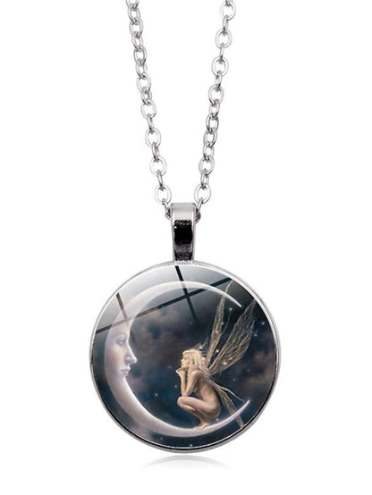 Women's necklace Fashion Street Moon Necklaces - LuckyFash™