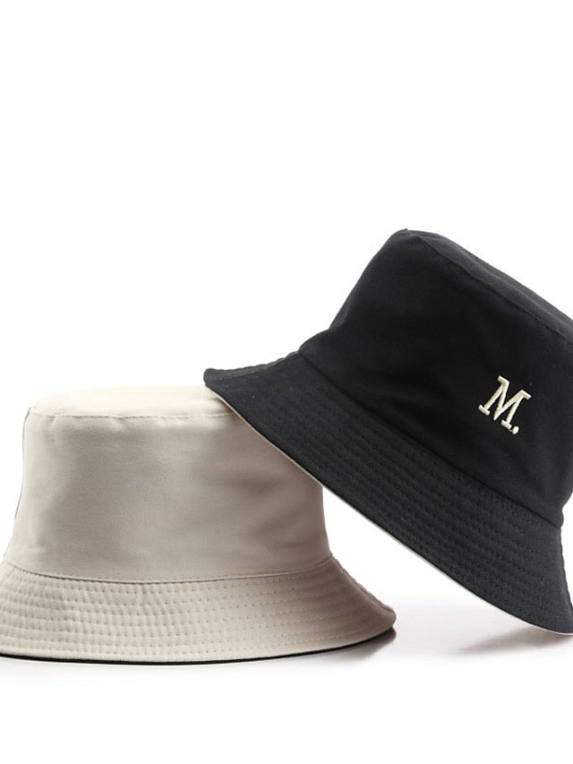 Women's Hat Sun Hat Black Blue Pink Outdoor Daily Holiday Embroidery Color Block Letter Windproof Dustproof - LuckyFash™