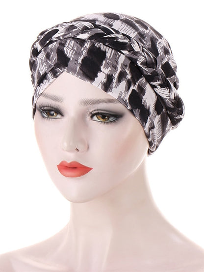 Cotton Print Muslim Turban Scarf For Women Islamic Inner Hijab Caps Arab Wrap Head Scarves Femme Musulman Turbante Mujer - LuckyFash™