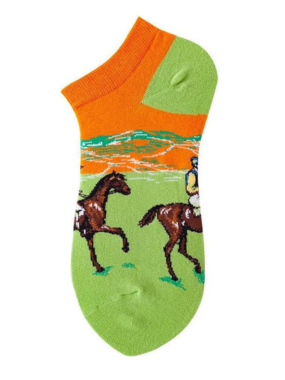 Women's Anckle Socks Low Cut Socks Outdoor Office Work Animal Patterned Spandex Nylon Cotton Basic Casual Classic 1 Pair - LuckyFash™