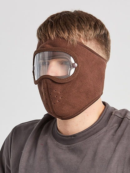 Men's Women's Full Face Cover Sports & Outdoor Daily Cycling / Bike Fashion Polyester Sports & Outdoors Warm 1 pcs - LuckyFash™