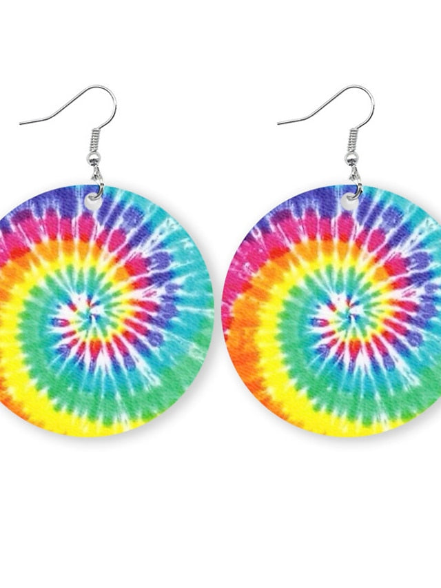 Women's Earrings Chic & Modern Street Tie Dye Earring - LuckyFash™
