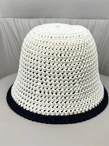 Simple Bucket Hat Spring Summer Casual Fisherman Caps for Women Couple Basin Hats - LuckyFash™