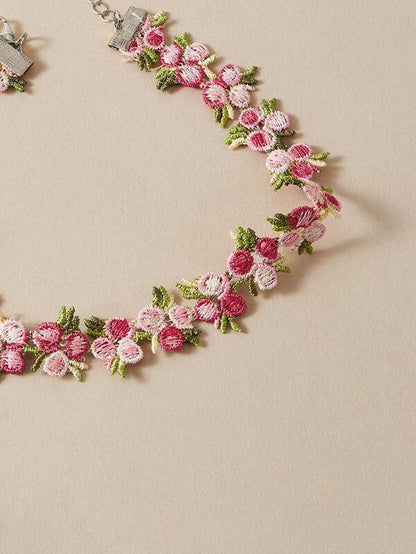 Lace Flower Choker - LuckyFash™