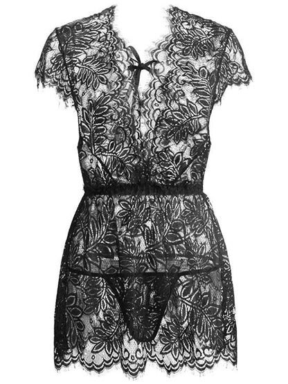 Lace Short Dress & Underwear Lingerie - LuckyFash™