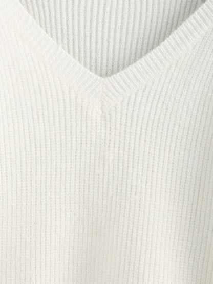 Lace Trim Raglan Sleeve Sweater - LuckyFash™
