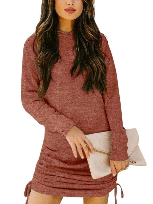 Ladies Drawstring Bodycon Dress - LuckyFash™
