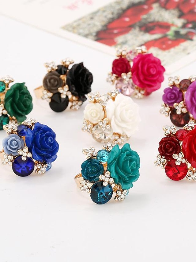 Ring Wedding Holiday Engagement Braided Floral - LuckyFash™