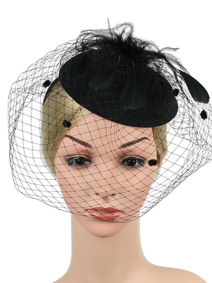 Women's Hair Clip Chic & Modern Party Pure Color Headwear / Black / Red / Blue / Fall / Winter - LuckyFash™