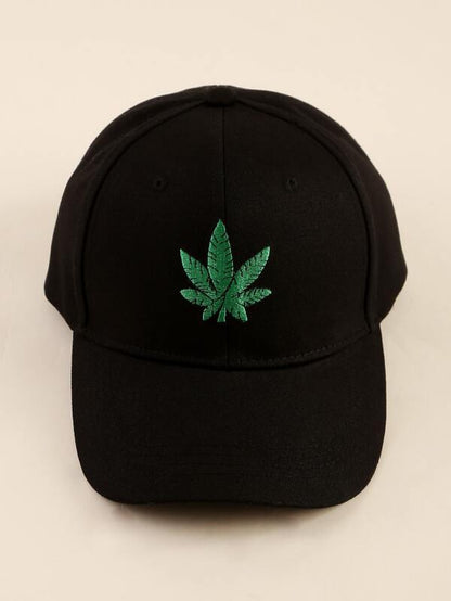 Leaf Embroidery Baseball Cap - LuckyFash™