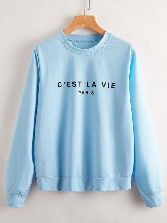 Leisure Long Sleeved Sweatshirts - LuckyFash™