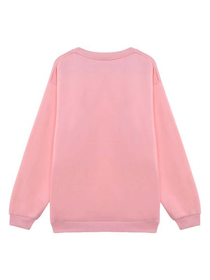 Leopard Heart Thermal Lined Sweatshirt - LuckyFash™