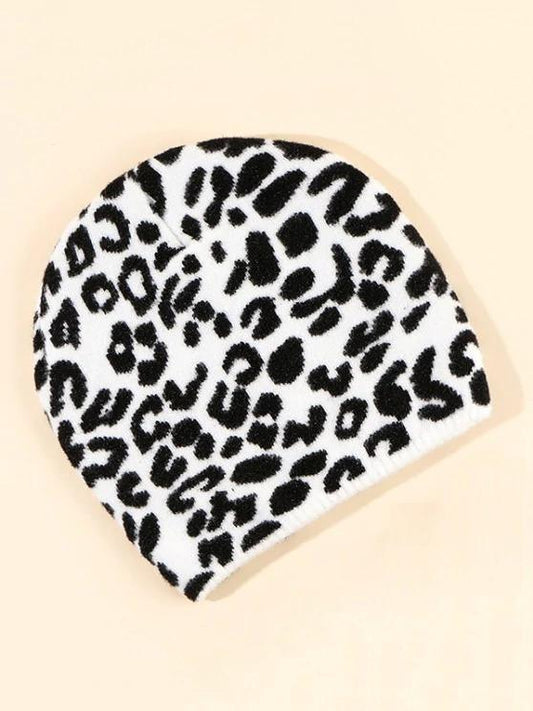 Leopard Pattern Knitted Hat - LuckyFash™