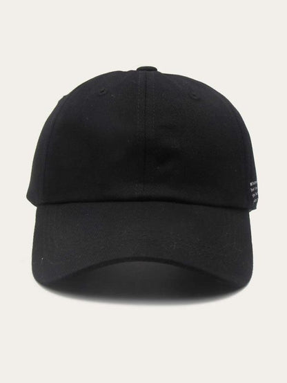 Black Letter Embroidered Baseball Cap - LuckyFash™