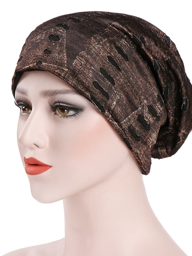 Hip Hop Fashion Beanies Skullies Casual Distressed Hat Outdoor Streetwear Women's New Turban Cap - LuckyFash™