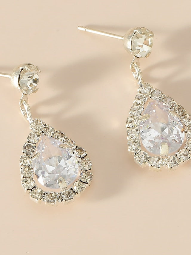 Women's Earrings Chic & Modern Party Pure Color Earring / Wedding / Silver / Fall / Winter / Spring - LuckyFash™