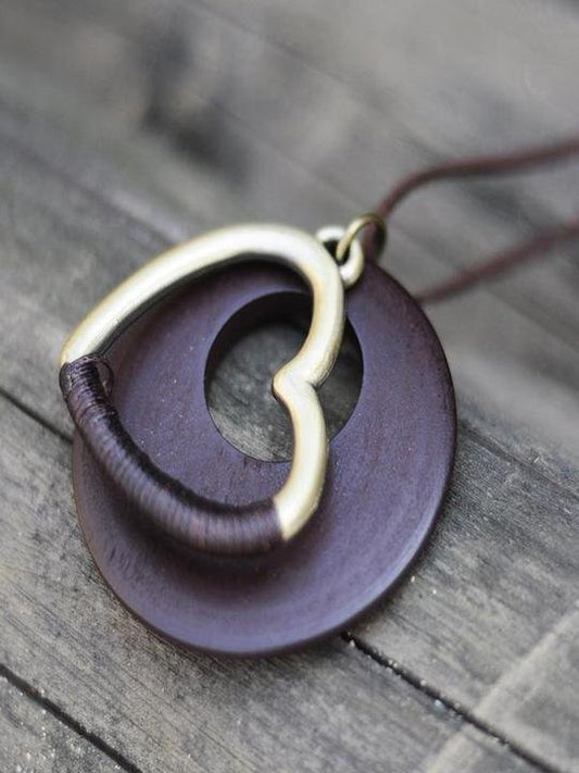 Love Wooden Necklace - LuckyFash™