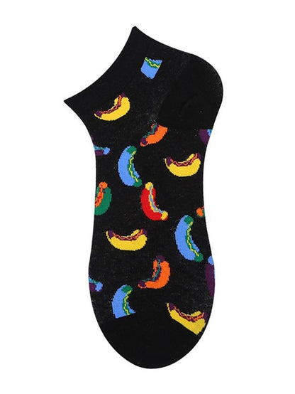 Women's Anckle Socks Low Cut Socks Office Work Daily Animal Dot Spandex Nylon Cotton Basic Casual Classic 1 Pair - LuckyFash™