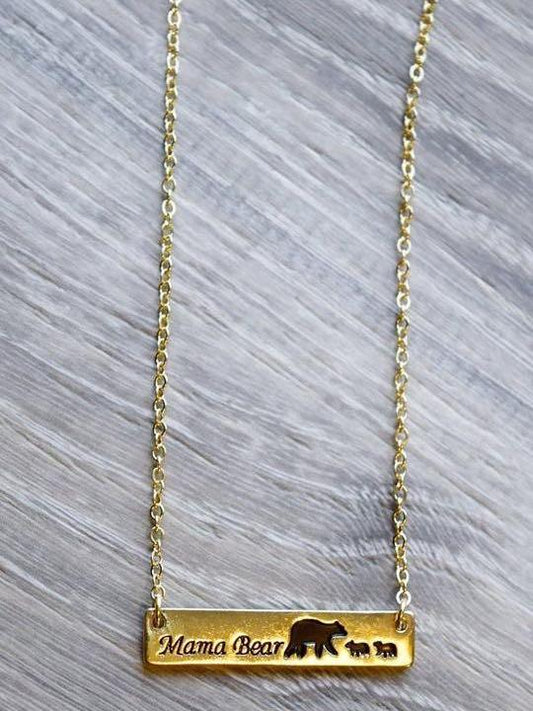 Mama Bear Necklace - LuckyFash™
