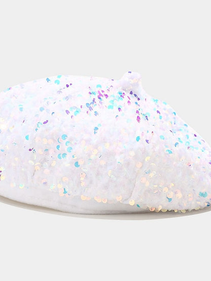 Popular Sequins Painter Hat Female Korean Version Trendy Beret Pub Party British Retro Octagonal Hat - LuckyFash™