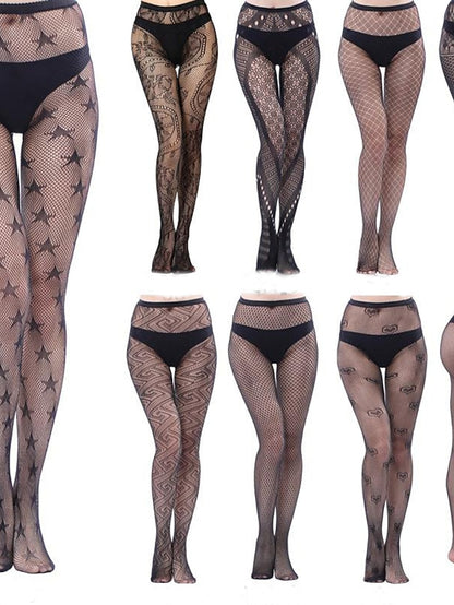 Women's Panty Hose Party Daily Solid Color Spandex Nylon Sexy 1 Pair - LuckyFash™