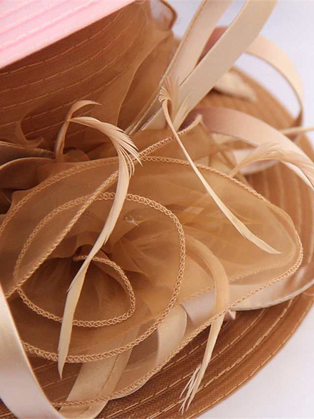 Women's Hat Bucket Hat Sun Hat Light Pink Green Black Party Outdoor Dailywear Floral Floral Portable Windproof Comfort - LuckyFash™