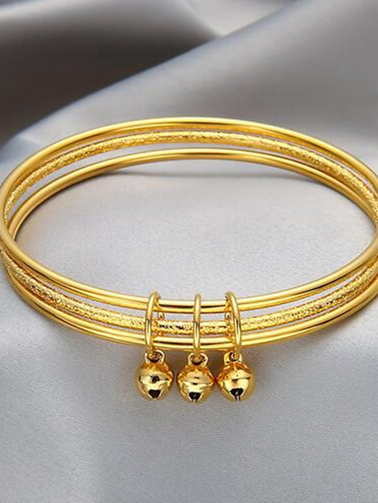 Women's Bracelet Bangles Classic Fashion Fashion Personalized Alloy Bracelet Jewelry Gold For Daily Date - LuckyFash™