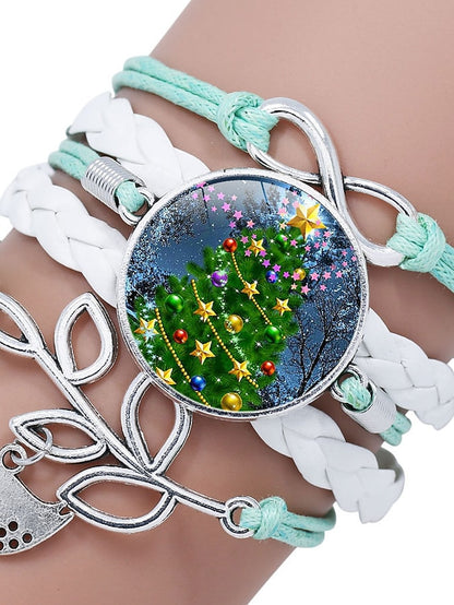 Women's Bracelets Casual Christmas Santa Claus Bracelets & Bangles - LuckyFash™