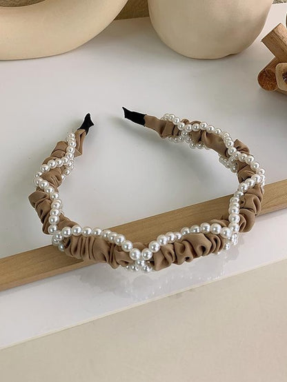 Women's Girls' Headbands Headband For Daily Date Crossover Fabric 16# 17722F 9# 17481C 13# 17722D - LuckyFash™