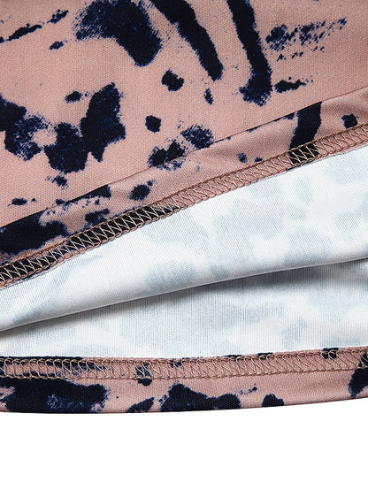 Women's Holiday Dress Bodycon Black gray Pink Light Brown Khaki Red Brown White Black Long Sleeve Floral Pure Color Ruched Fall Spring Boat Neck Stylish Hot Sexy Party Fall Dress 2022 S M L XL XXL - LuckyFash™