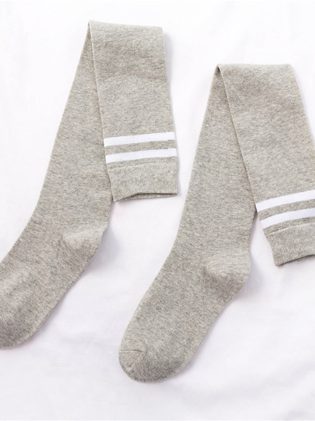 Women's Stockings Party Gift Daily Plaid Polyester Acrylic Fibers Casual Classic Casual / Daily 1 Pair - LuckyFash™