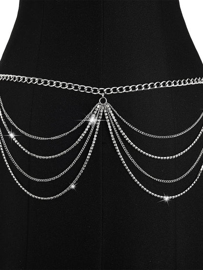 Women's body chain Fashion Outdoor Geometry Rantai cermin mata - LuckyFash™
