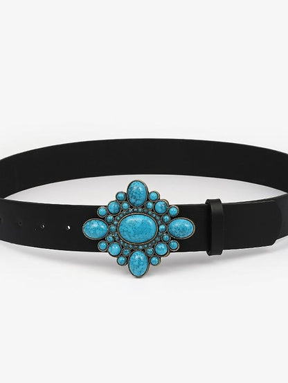 Women's PU Buckle Belt PU Leather Metal Bucke Engraved Classic Wedding Party 1138-7 1138-5 1138 1138-1 - LuckyFash™