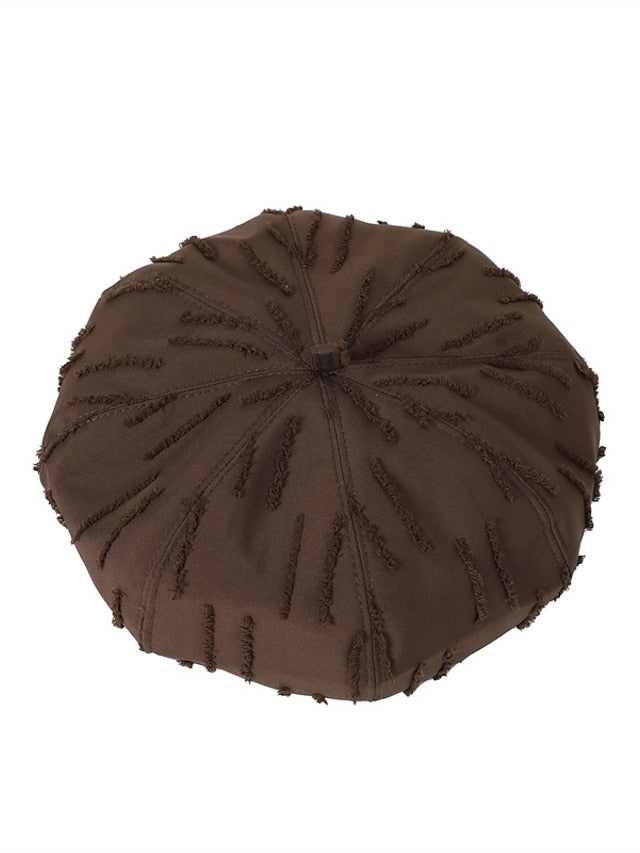 Fashion Black Beret Women Spring Summer Thin Breathable Painter Hat Trendy Artist Hat - LuckyFash™