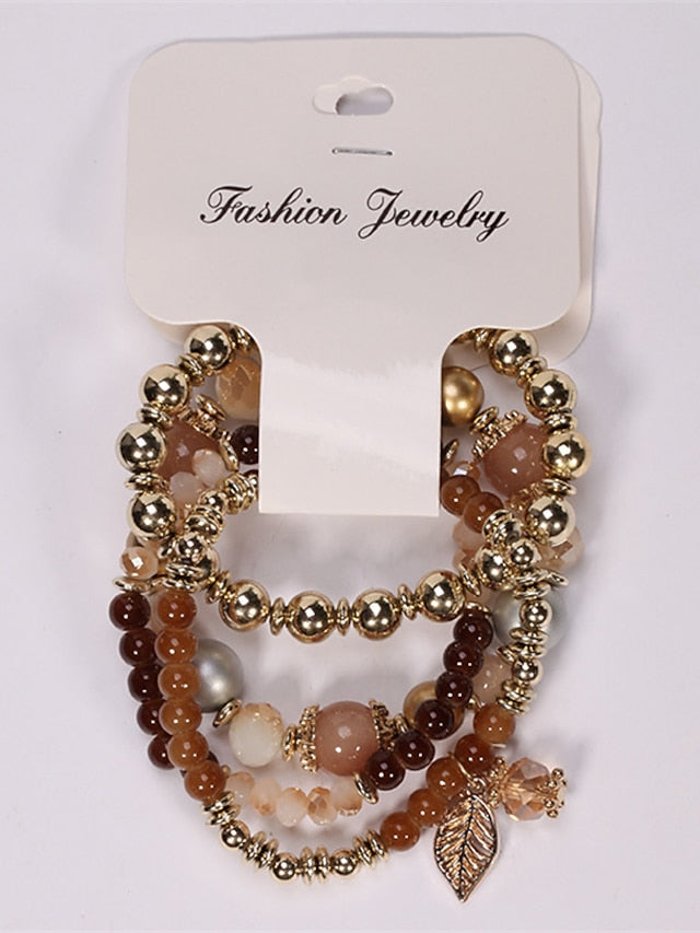 Women's Bracelets Casual Street Leaf Bracelets & Bangles - LuckyFash™