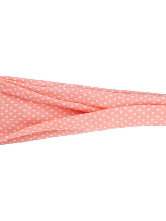 europe and the united states cross-border fashion sports hairband yoga bundle sweat-absorbing headband new ladies wide-brimmed printed headwear - LuckyFash™