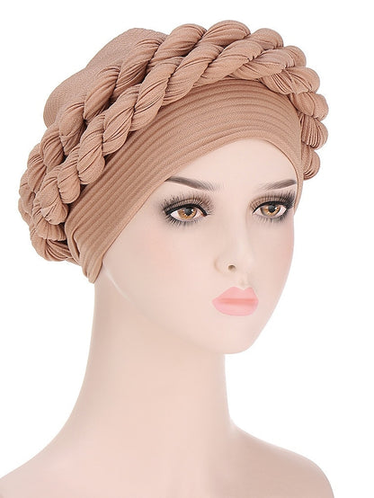 Women's Turban Home Daily Solid / Plain Color Polyester Casual 1 pcs - LuckyFash™