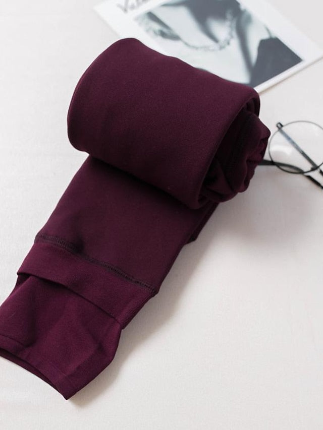 Women's Panty Hose Office Work Daily Spandex Nylon Basic Classic Warm 1 Pair - LuckyFash™