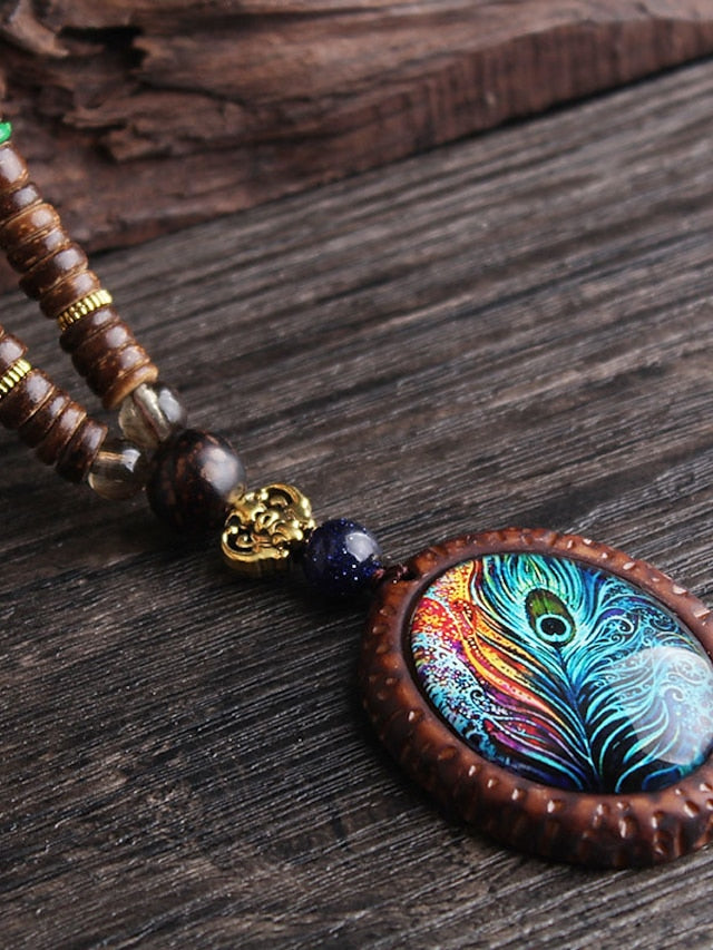 Women's necklace Vintage Outdoor Peacock Necklaces - LuckyFash™