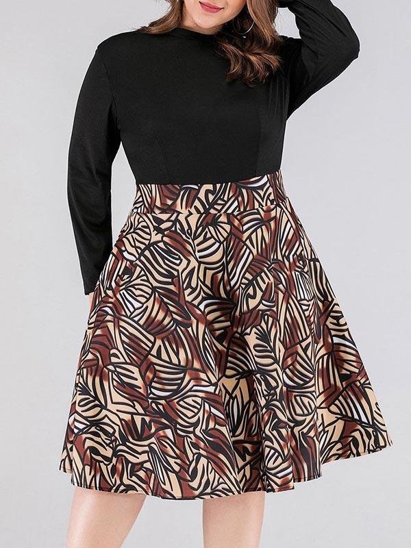 New Women Plus Size Slim Dress - LuckyFash™