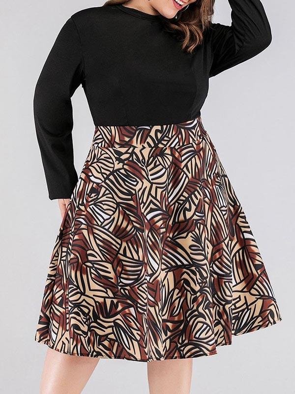 New Women Plus Size Slim Dress - LuckyFash™