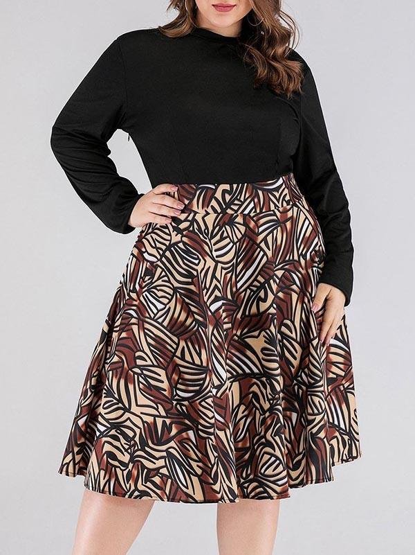New Women Plus Size Slim Dress - LuckyFash™