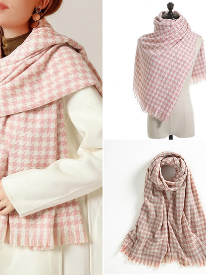 Scarves Shawl Daily Holiday Polyester Vintage Retro Warm Casual / Daily 1 PC for Women - LuckyFash™