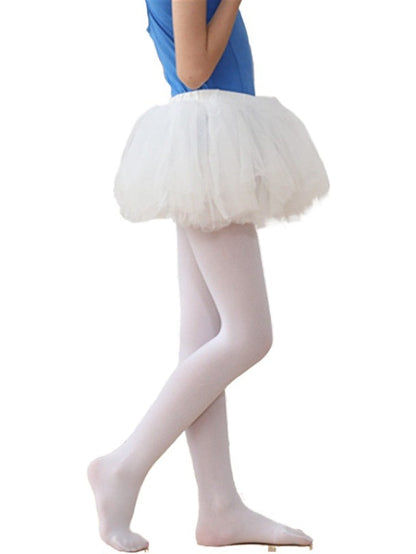 Kid's Panty Hose Wedding Party Daily Solid / Plain Color Spandex Nylon Classic Lolita Professional 1 Pair - LuckyFash™