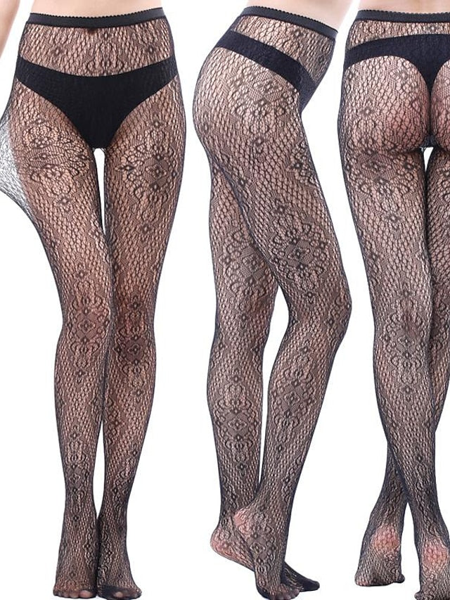 Women's Panty Hose Party Daily Solid Color Spandex Nylon Sexy 1 Pair - LuckyFash™