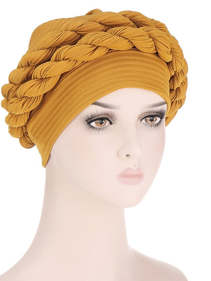 Women's Turban Home Daily Solid / Plain Color Polyester Casual 1 pcs - LuckyFash™