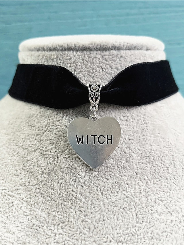 Women's necklace Vintage Halloween Heart Necklaces - LuckyFash™