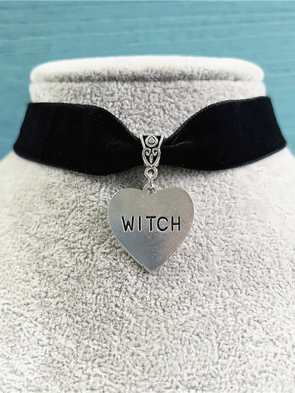 Women's necklace Vintage Halloween Heart Necklaces - LuckyFash™
